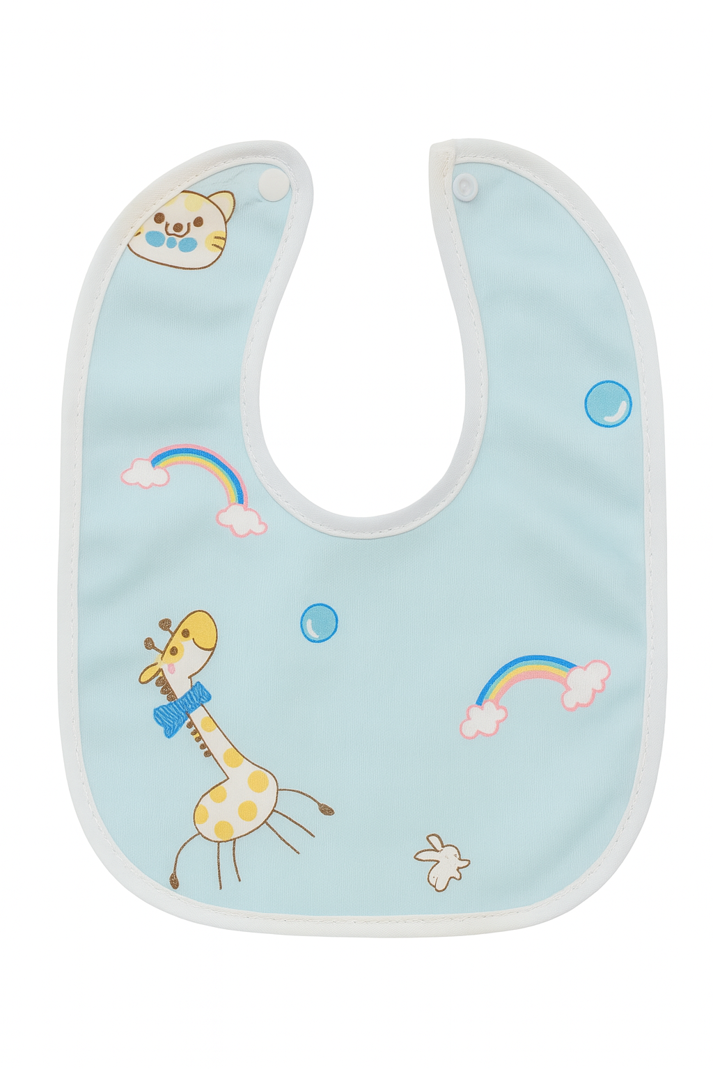Soft fast dry Cotton Bibs (Set of 3)