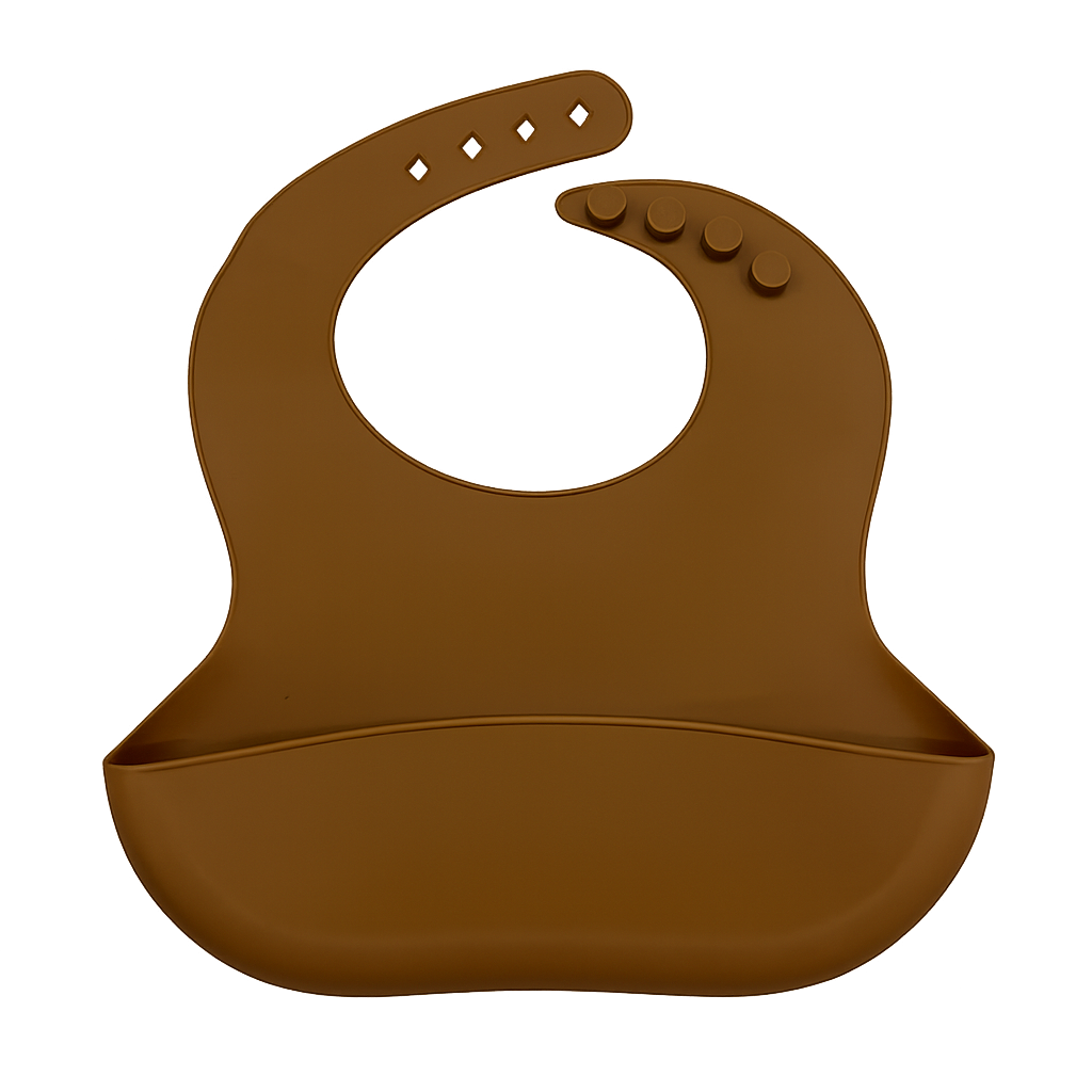 Silicone Bib for Babies for Feeding & Weaning Babies & Toddlers, Waterproof, (pack of 1)