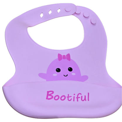 Silicone Bib for Babies for Feeding & Weaning Babies & Toddlers, Waterproof, (pack of 1)