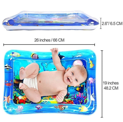 Tummy Time Water Playmat for Babies | Sensory Play for Newborns - 12 Months | Pack of 1 (Multicolor)