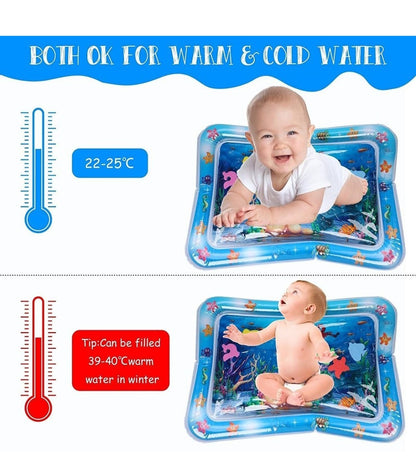 Tummy Time Water Playmat for Babies | Sensory Play for Newborns - 12 Months | Pack of 1 (Multicolor)