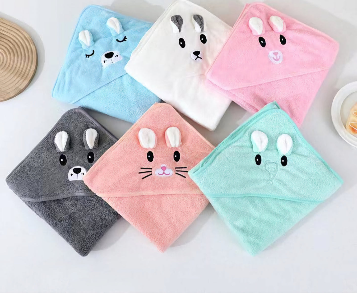 Cute animal themed Hooded Towels