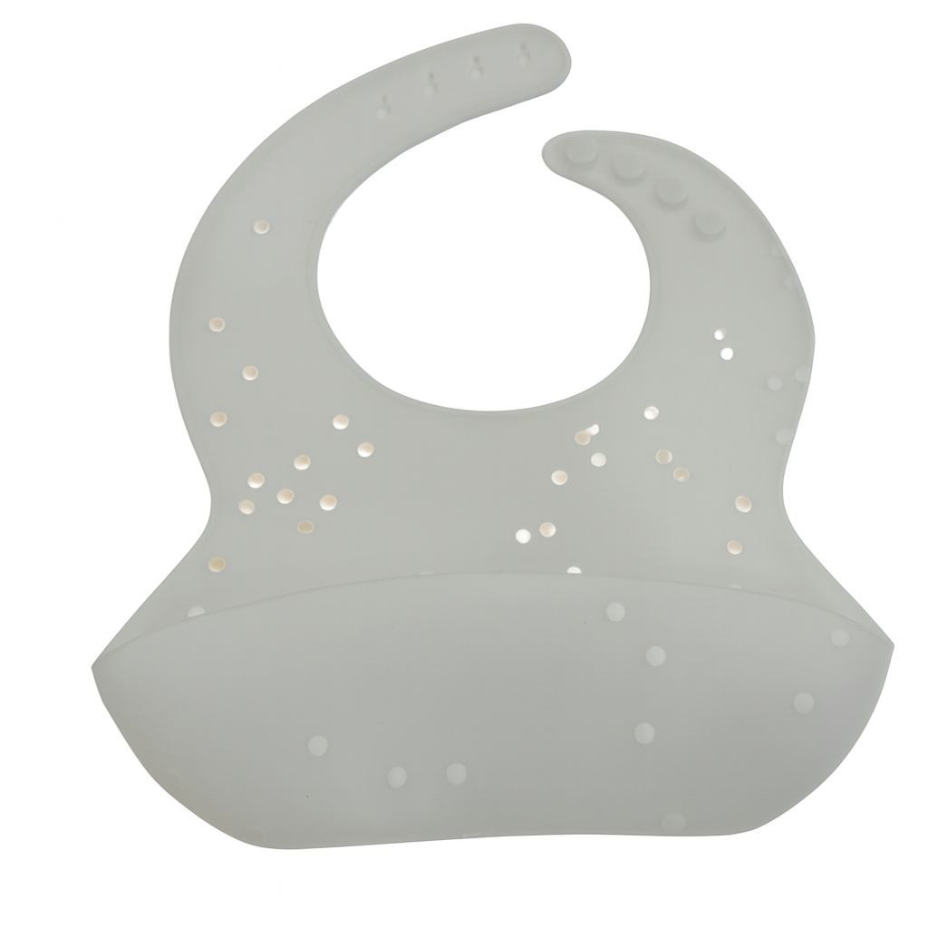 Silicone Bib for Babies for Feeding & Weaning Babies & Toddlers, Waterproof, (pack of 1)